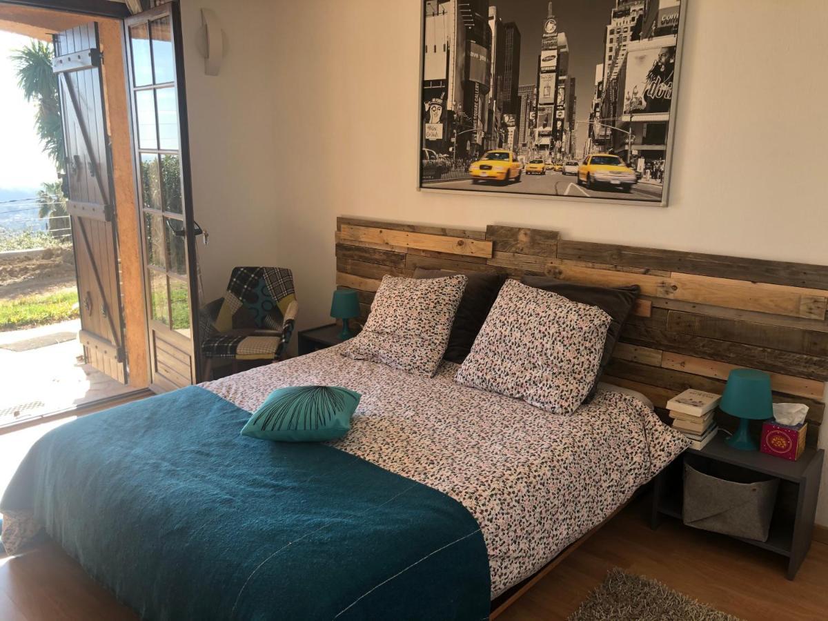"Aux Balcons Du Riou" Avec Vue Mer 180 Degres Vence Exterior photo