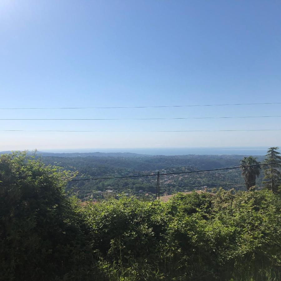 "Aux Balcons Du Riou" Avec Vue Mer 180 Degres Vence Exterior photo